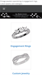 Mobile Screenshot of chicagoengagementringspecialist.com